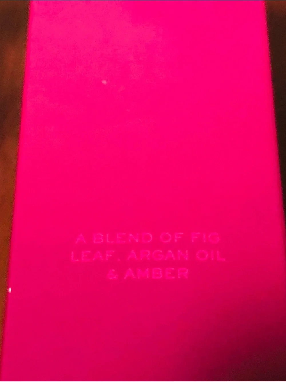 Saks Fifth Avenue Fig Leaf & Argan Body Wash - Hot Pink Ombre